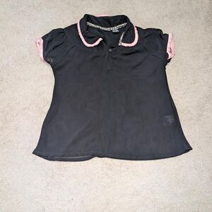 MAry-Kate and Ashley girls Black and Pink Shirt